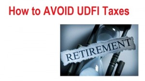 How to Avoid UDFI Taxes