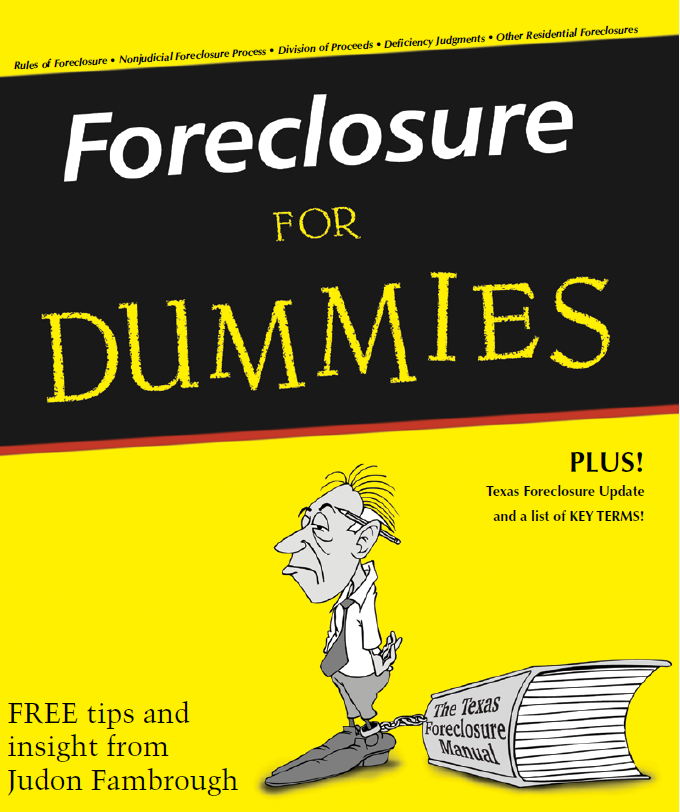 Foreclosure for Dummies